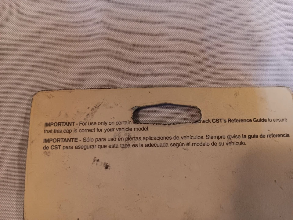 Oil filler cap 2.34 #8066 brand new in package vintage Unknow fit up - Image 4 of 4