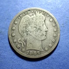 1897 Barber Quarter  Good details