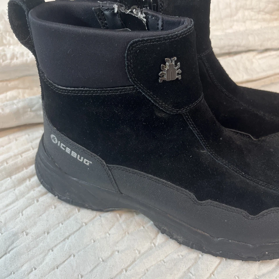 Icebug Metro BUGrip Botas Para Hombre Talla 10.5 Aire Libre Senderismo Invierno Negras Foto 3 de 4