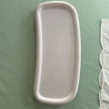 Portable Booster Seat TRAY ONLY. 15x7. White. Maybe Hiccapop Or Summer Brand???