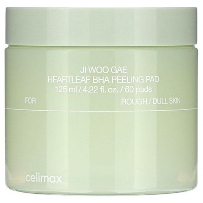 Celimax Ji Woo Gae Heartleaf BHA Peeling Pads - 60 Stück