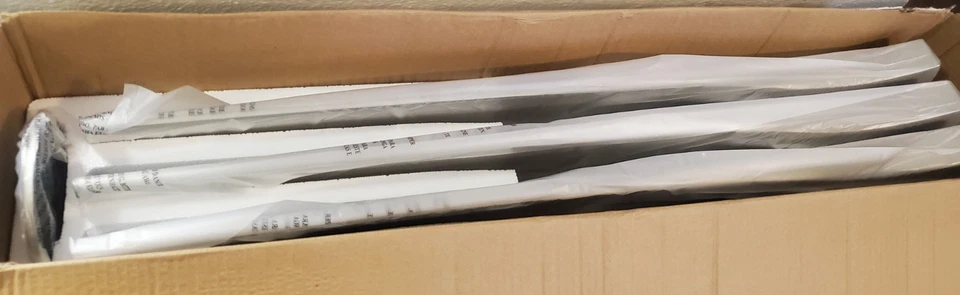 NEW Fanimation B6720-72BN Spitfire 72" Ceiling Fan Blades Set (3) Brushed Nickel - Image 4 of 4