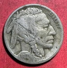 1917D US Buffalo Nickel! "Denver" Mint! VG Details! Old US Coin!