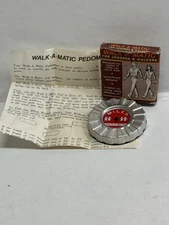Chadwick Miller Walk-A-Matic Manual Pedometer Distance Walk Meter Japan Vintage