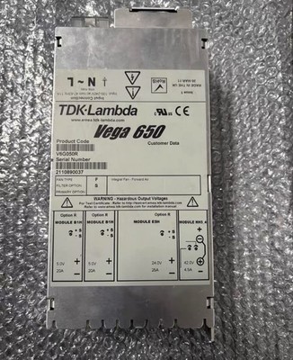 1Pc USED TDK-Lambda Power Supply VEGA 650 V6G050R