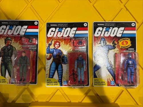 2023 Hasbro G.I.Joe Retro Haslab SkyStriker Scarlett Fail Safe Cobra Ace Carded