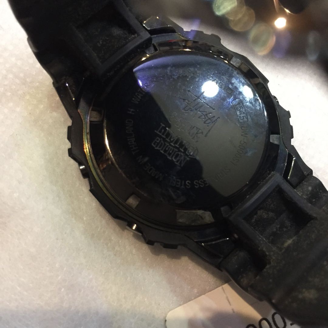 Stussy G-SHOCK Casio Dw-5000st 25th Anniversary Model