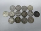 Lot of 14 Pre-1965 Washington Silver Quarters 90% US Coins Bullion