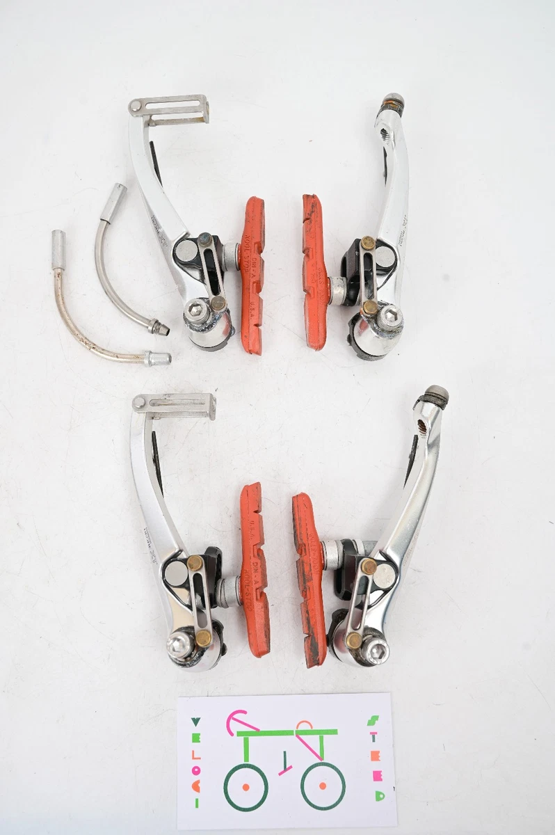 Shimano V-Brake (Direct/Linear Pull) Silver Bicycle Brakes for