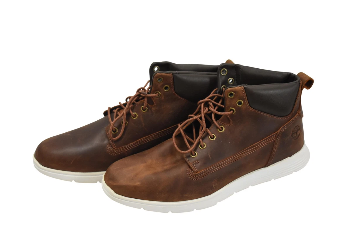 Timberland Killington Chukka Brown Leather Boots SensorFlex A13EE Mens 10.5 Timberland A13EE In Brown For Men | Lace up Bradstreet  main image 2