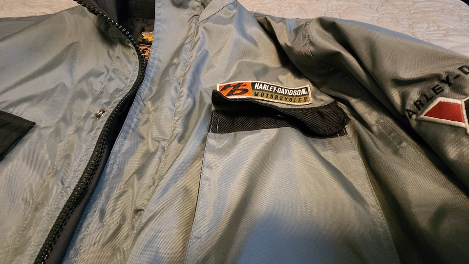Harley-Davidson Mens XL 2 In 1 Riding Coat and Jacket- - Image 4 of 4
