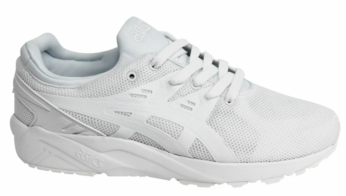 Asics Gel Kayano Evo Blanc Textile lacent Courir Hommes Formateurs