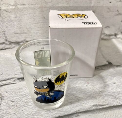 Funko Pop 2019 DC Comics Batman 80 Years Collectors Ed Shot Glass Gift Stocking - Zdjęcie 1 z 7