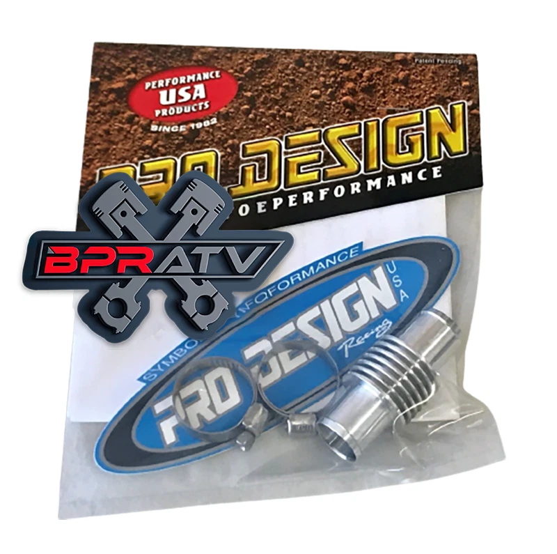 Pro Design Billet CNC In Line Super Cooler Polaris Predator Outlaw 500 Sportsman - Imagem 3 de 3