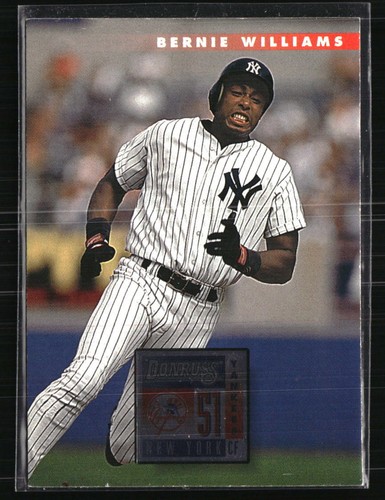 Bernie Williams 1996 Donruss #401 Baseball Card - 第 1/2 張圖片