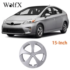 For TOYOTA PRIUS 2012-2015 1PCS 15" Hubcap Replacement Wheel Rim Cover Silver