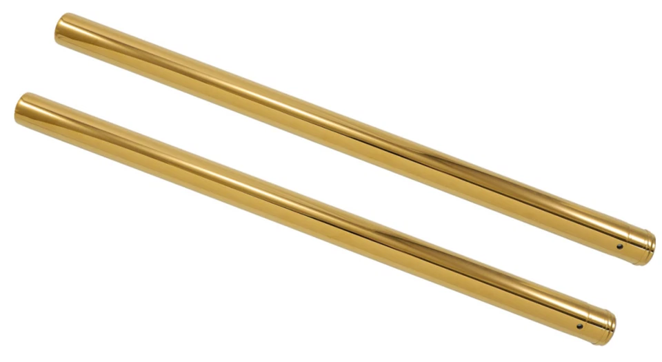 Трубки с золотой вилкой Custom Cycle - T 1346TN - 39 мм, 26,25 дюйма - Изображение 2 из 2