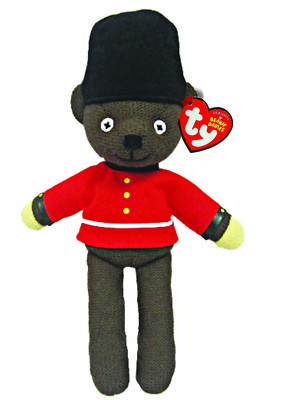 TY Beanie Mr Bean Guardsman Teddy in roter Jacke 10'' 25 cm 46205 BRANDNEUWARE