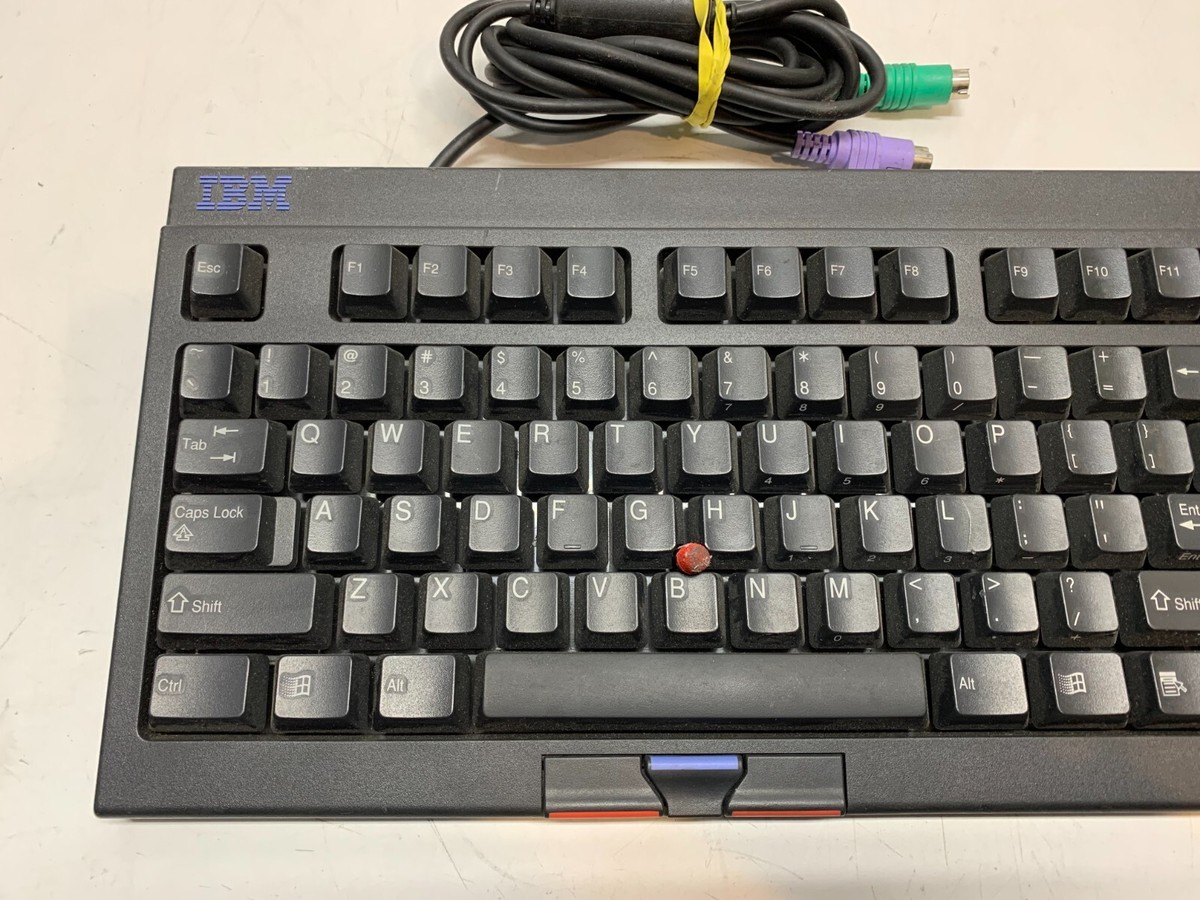 IBM Space Saver II PS/2 Keyboard/TrackPoint - RT3200 37L0888 | eBay