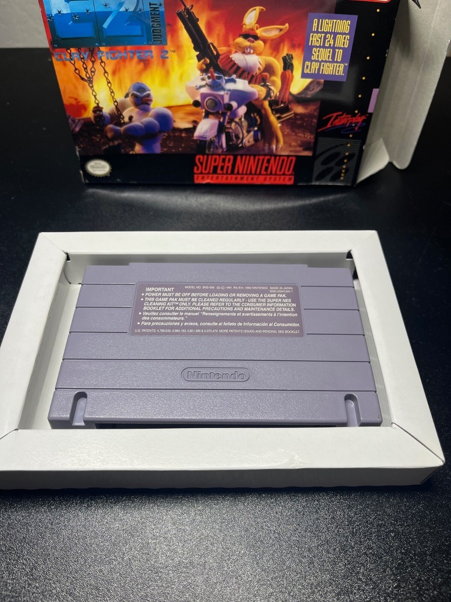 SNES Clay Fighter 2 海外 スーパーファミコン ClayFighter 2: Judgment Clay - Wikipedia