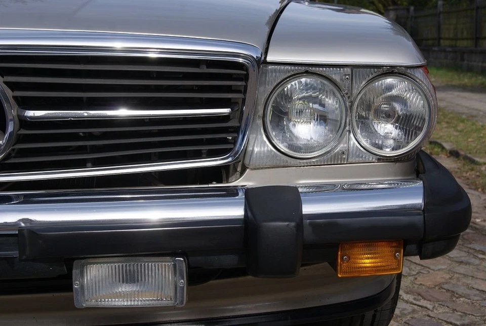 EU Qualitätsware: Mercedes R107 Umrüst Scheinwerfer - US EU Umbau - SL SLC W107 - Bild 3 von 4