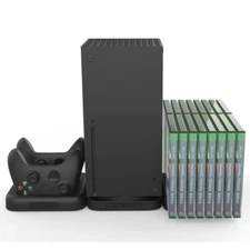 3 in 1 USB Charging Dock Station Disc Rack Stand