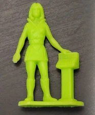 1 Tim mee toy space woman Galaxy Laser Team Green 