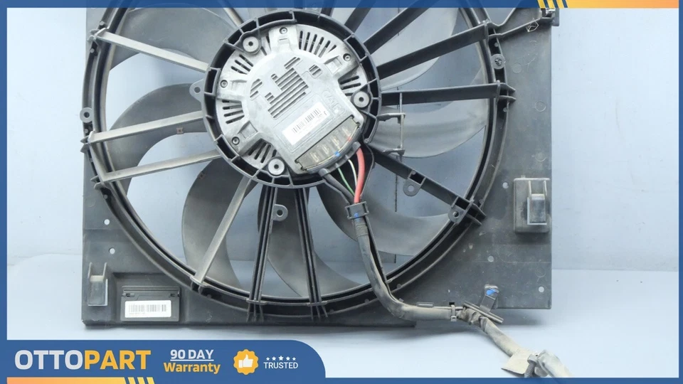 Ventilador de refrigeración del radiador del motor Jaguar XF XFR XJL XJR 2010-2012 OEM 9W838C607 Foto 4 de 4