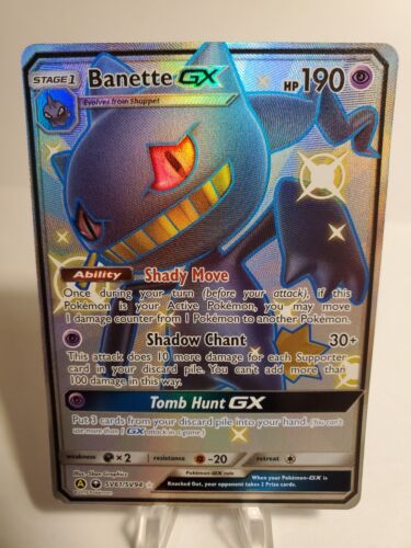Pokémon TCG Banette GX Hidden Fates SV61/SV94 Holo Full Art - Picture 1 of 12