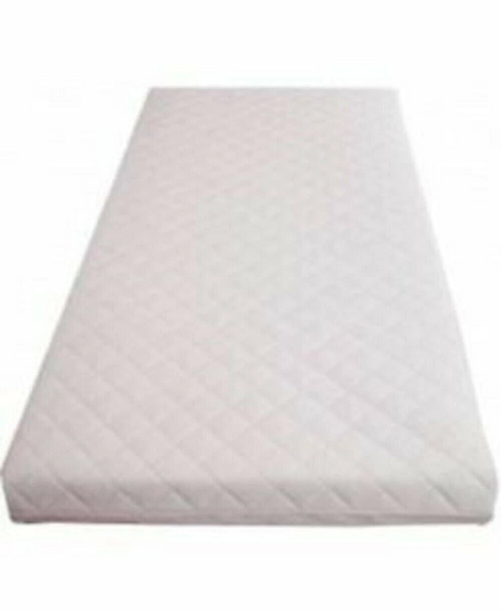 New Baby Kinderkraft Neste Bedside Crib Quilted Mattress With