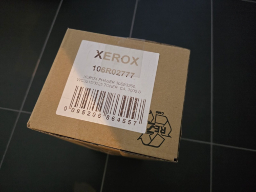 # Toner XEROX 106R02777 - ORIGINAL - Schwarz - UNBENUTZT - Bild 1 von 1