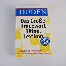 Duden. Das Große Kreuzworträtsel Lexikon. Mit über ... | Buch | Zustand gut