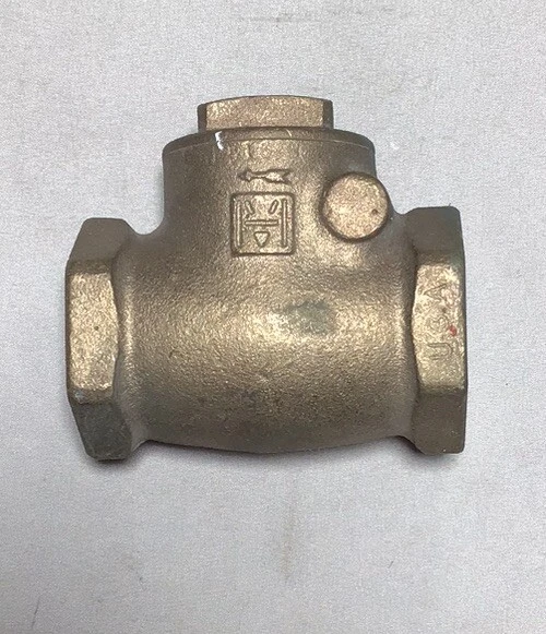 Milwaukee NEW 1-1/2" Bronze Swing Check Valve - Image 4 of 4