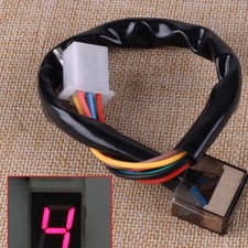 LED 5 Speed Digital Gear Indicator Motorcycle Shift Lever Gauge Waterproof US?