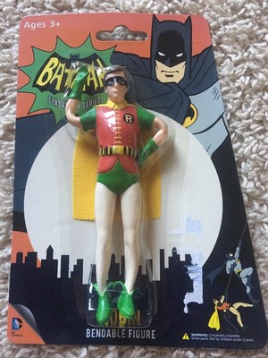 batman and robin bendable figures