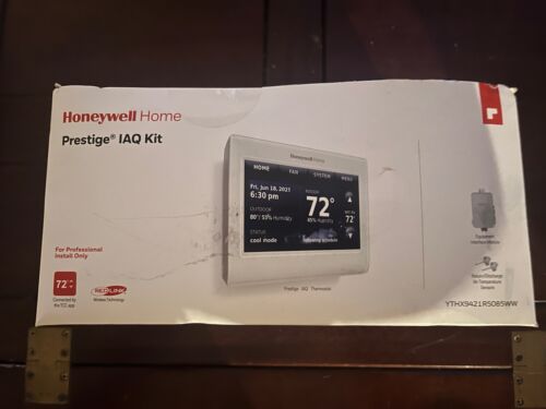 Honeywell Prestige YTHX9421R5085WW 2-Wire IAQ Kit with Thermostat EIM & two duc