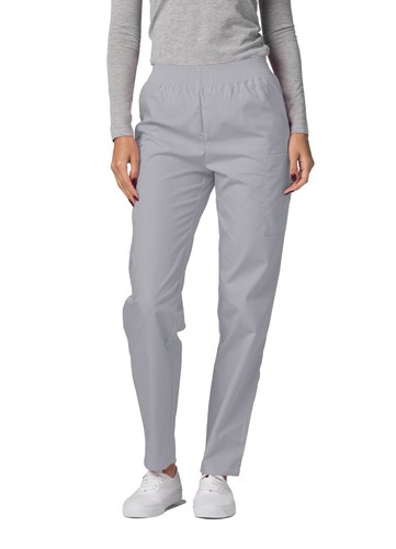 Adar Universal Women's Scrub Set - Warm-Up Scrub Jacket Elastic Pull-On Pants - Picture 18 of 133