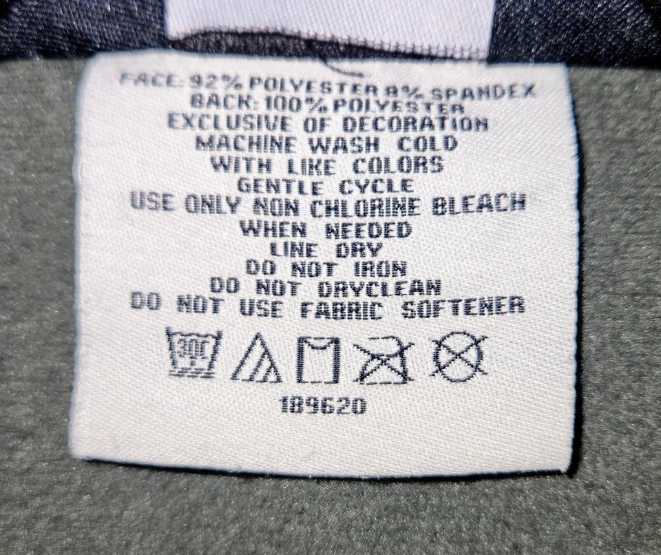 Black Diamond Jacket Mens Large Green Black Soft Shell Full Zip Casual Coat - Image 4 of 4