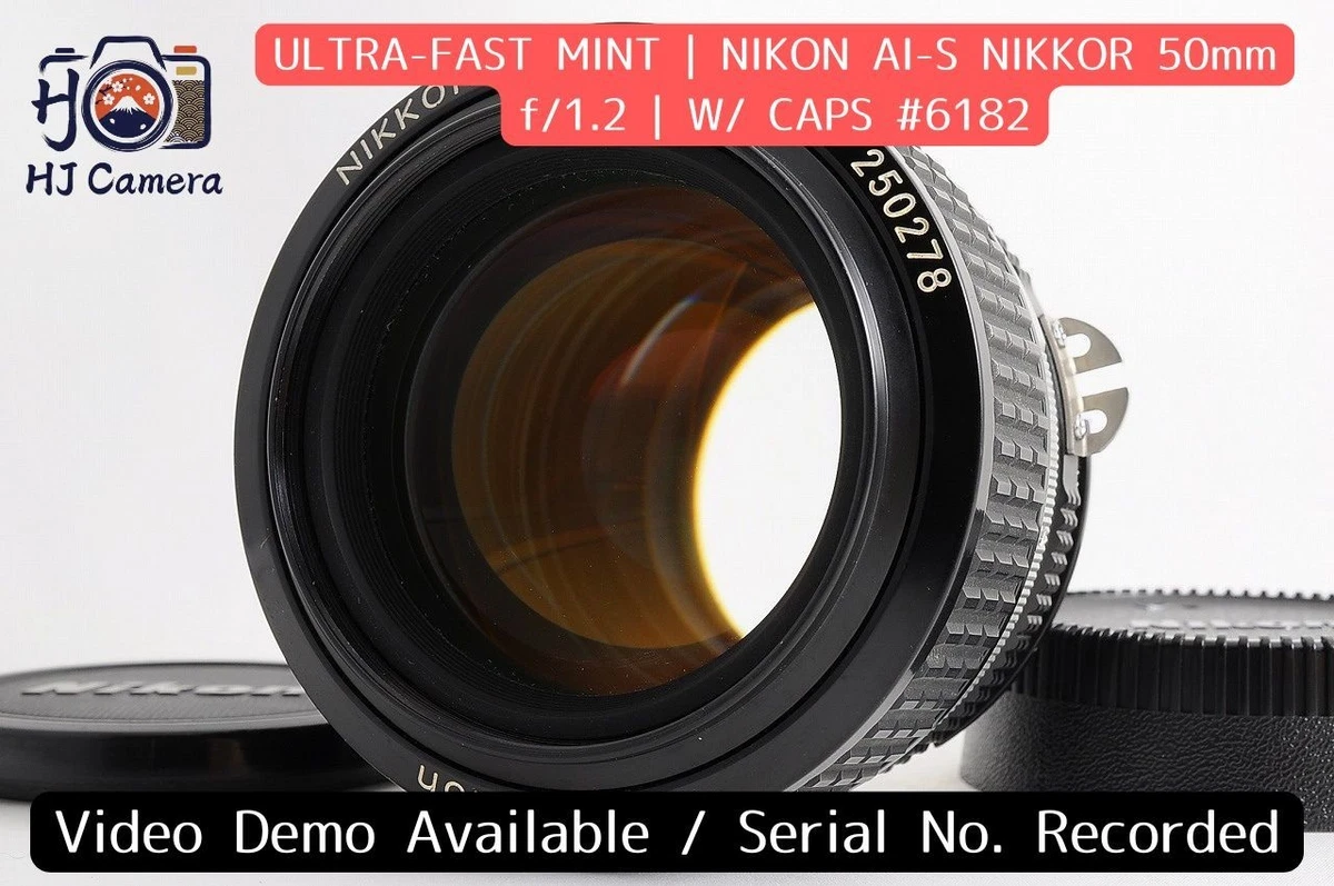 Nikon NIKKOR f/1.2 Camera Lenses 50mm Focal for sale | eBay