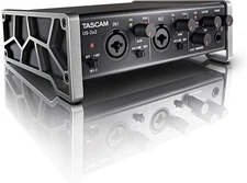 TASCAM US-2x2 2-In/2-Out USB Audio/MIDI Interface 