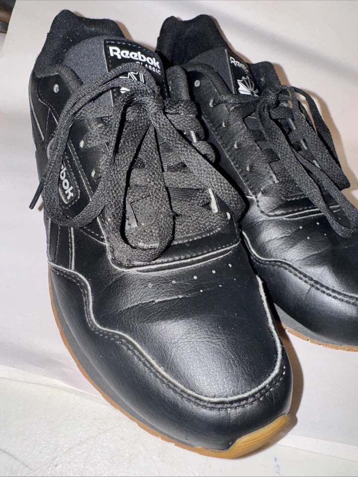 Zapatilla deportiva para mujer Reebok Classic Harman Run negra talla EE. UU. 8 euros talla 38,5 Foto 3 de 4