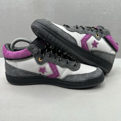Converse Fastbreak Mid Damengröße 8,5 Skateschuhe Dark Matter Cordura Wildleder grau - Bild 5 von 8
