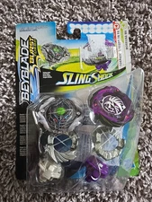 Beyblade Burst Turbo SlingShock Tornado-X Yegdrion Y4 & Morrigna M4 Dual Pack 
