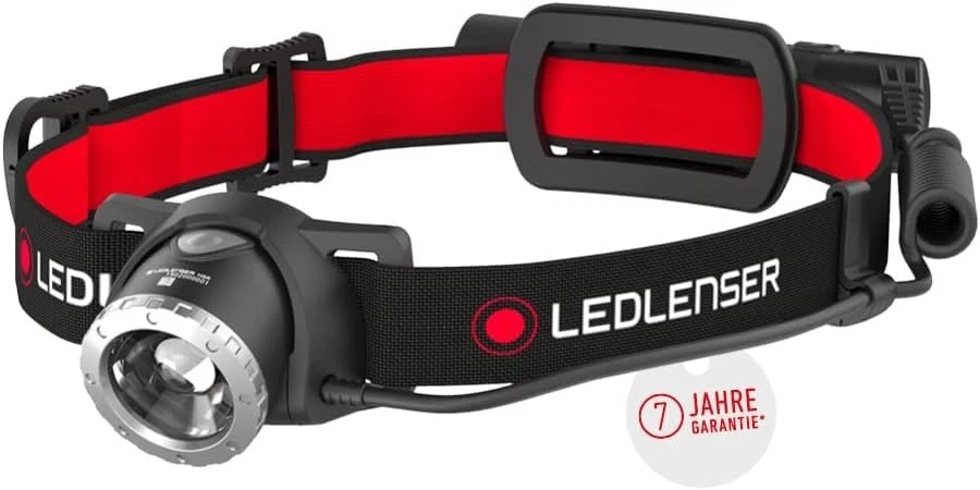 Redlight Spot Wiederaufladbare Stirnlampe, 500 Lumen, Weiß Cree LED Stirnlampe Taschenlampe Mit