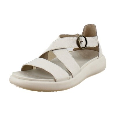 Vionic Harmony RX Womens Sandals Cream Leather