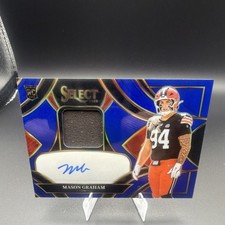 Panini Select 2025 Prizm Rookie Patch Auto Mason Graham /149 Browns Football