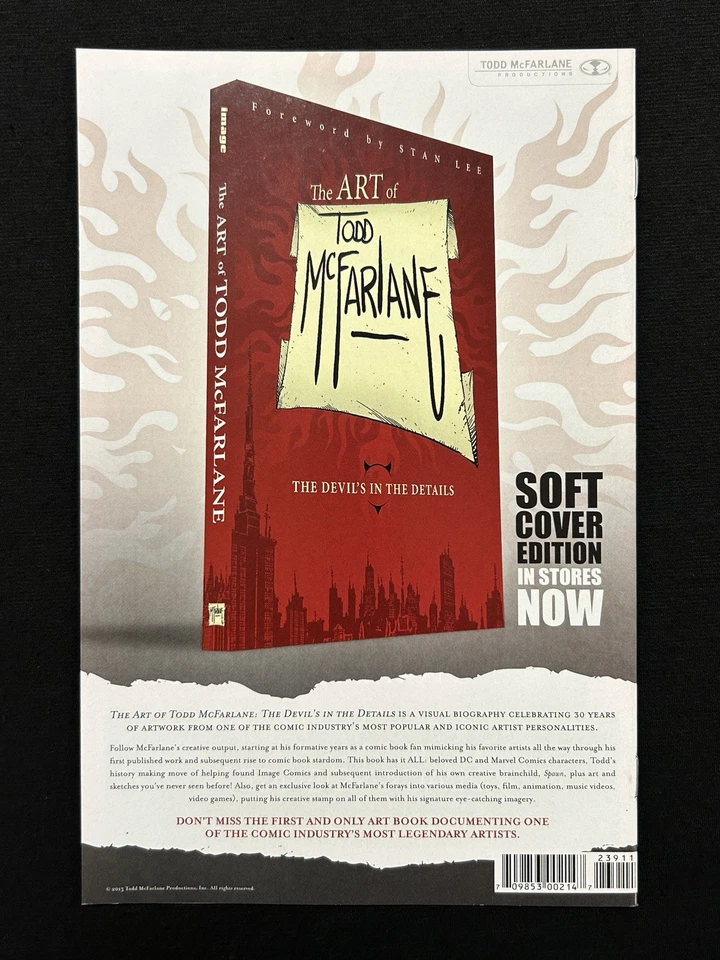 SPAWN #239 Todd McFarlane  2014 HIGH grade  Vampire Army 9.0 - Image 2 of 2