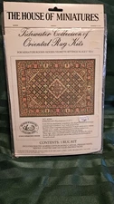 New Vtg Miniature House Tidewater Oriental Rug Kit Joshagna #42206 5x7"