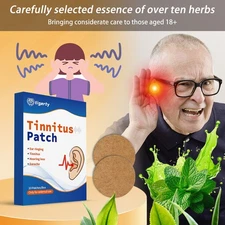 Soothe & Relax! 10 Herbal Ear Patch for Occasional Ear Area Discomfort, Overnigh
