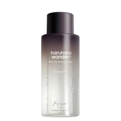 HARUHARU WONDER HaruHaru Tonique pour peau sensible Tonique Hyaluronique au Riz Noir, 150 ml